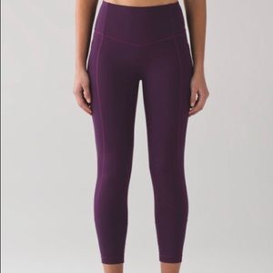 NWT Lululemon All the Right Places Crop II DKMG 6
